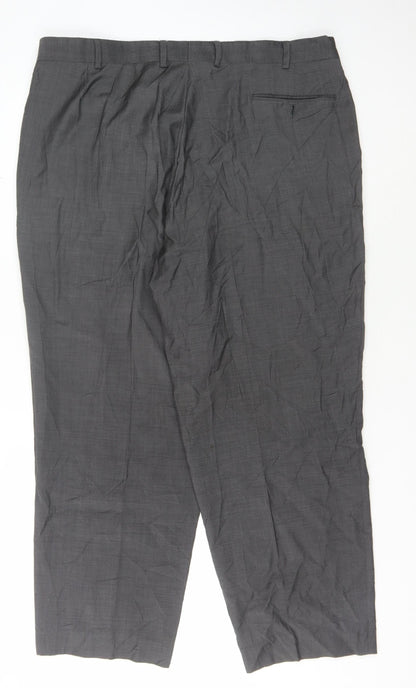 Mens UK Size 42 Cerruti  Dress Pants Grey Trousers