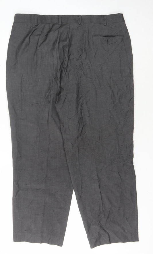 Mens UK Size 42 Cerruti  Dress Pants Grey Trousers