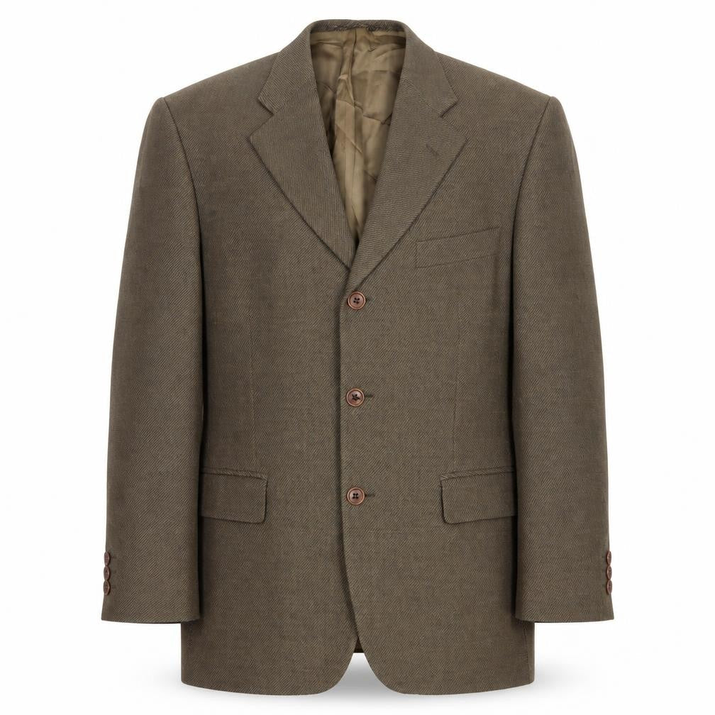 Mens UK Size 40 Marks and Spencer Regular Brown Suit Jacket
