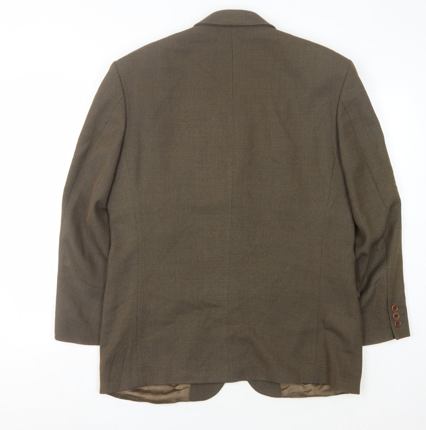 Mens UK Size 40 Marks and Spencer Regular Brown Suit Jacket