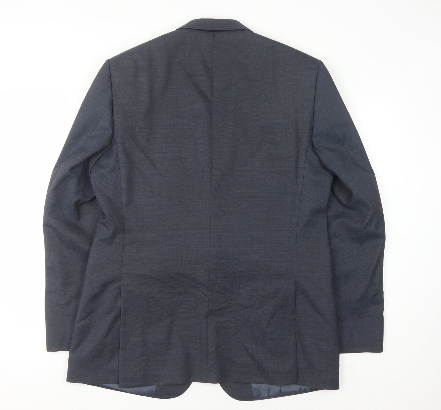 Marks & Spencer Men's Blue Suit Jacket, 42, Classic Fit
