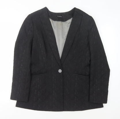 Marks and Spencer Women’s Black Size 16 Blazer Lined