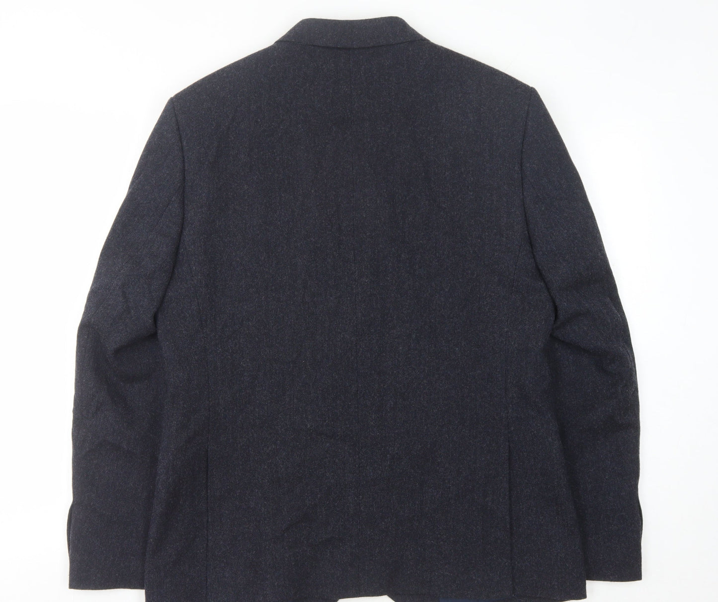 Mens UK Size 40 Marks and Spencer Regular Blue Suit Jacket