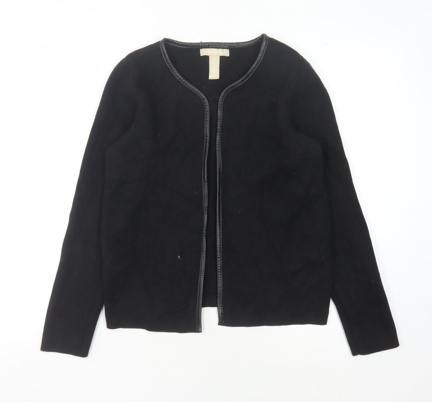 Banana Republic Women's Black Open Front Cardigan Size S