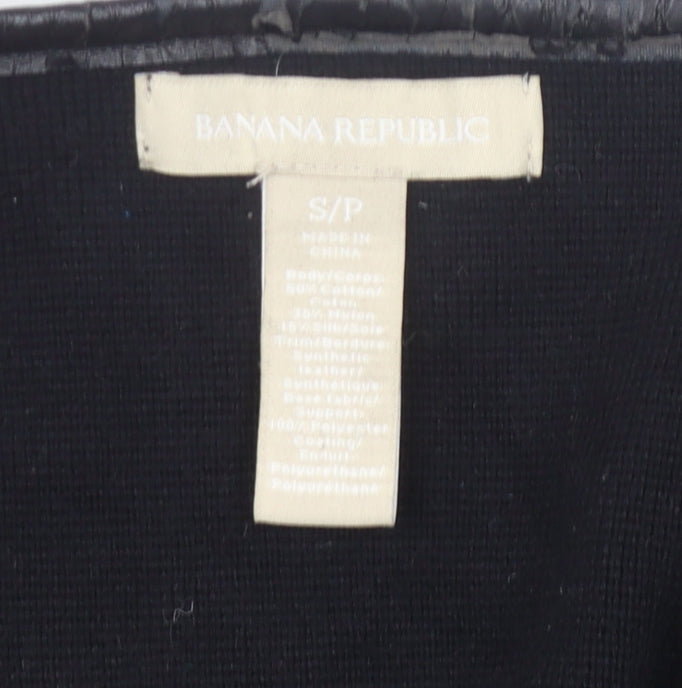 Banana Republic Women's Black Open Front Cardigan Size S