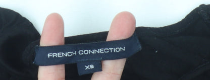 French Connection Women's Black Basic Dress XS