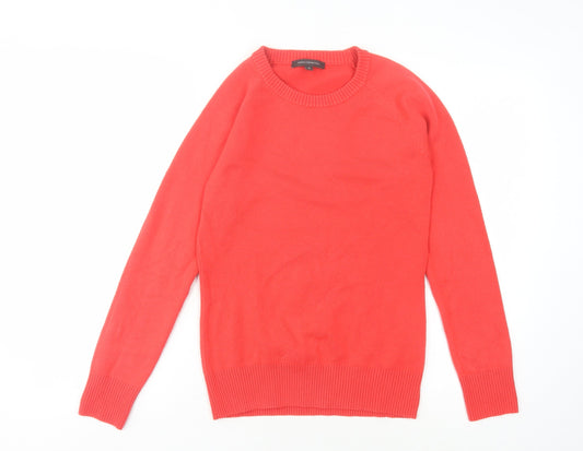French Connection Red Men's Small Pullover Jumper