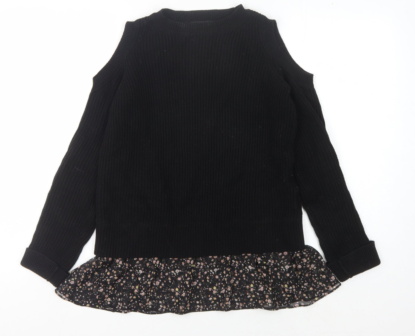 Womens UK Size S AllSaints Black Pullover Jumper