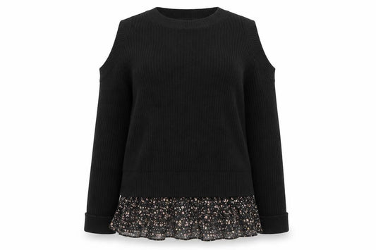 Womens UK Size S AllSaints Black Pullover Jumper
