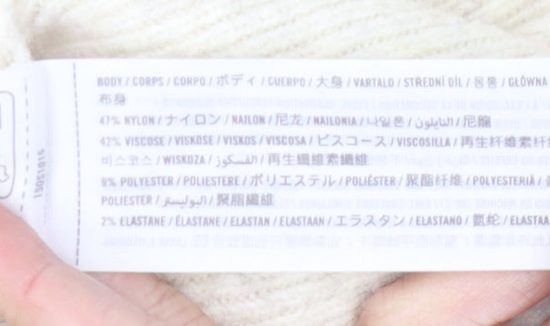 Abercrombie & Fitch Men's Beige Pullover Jumper Size S