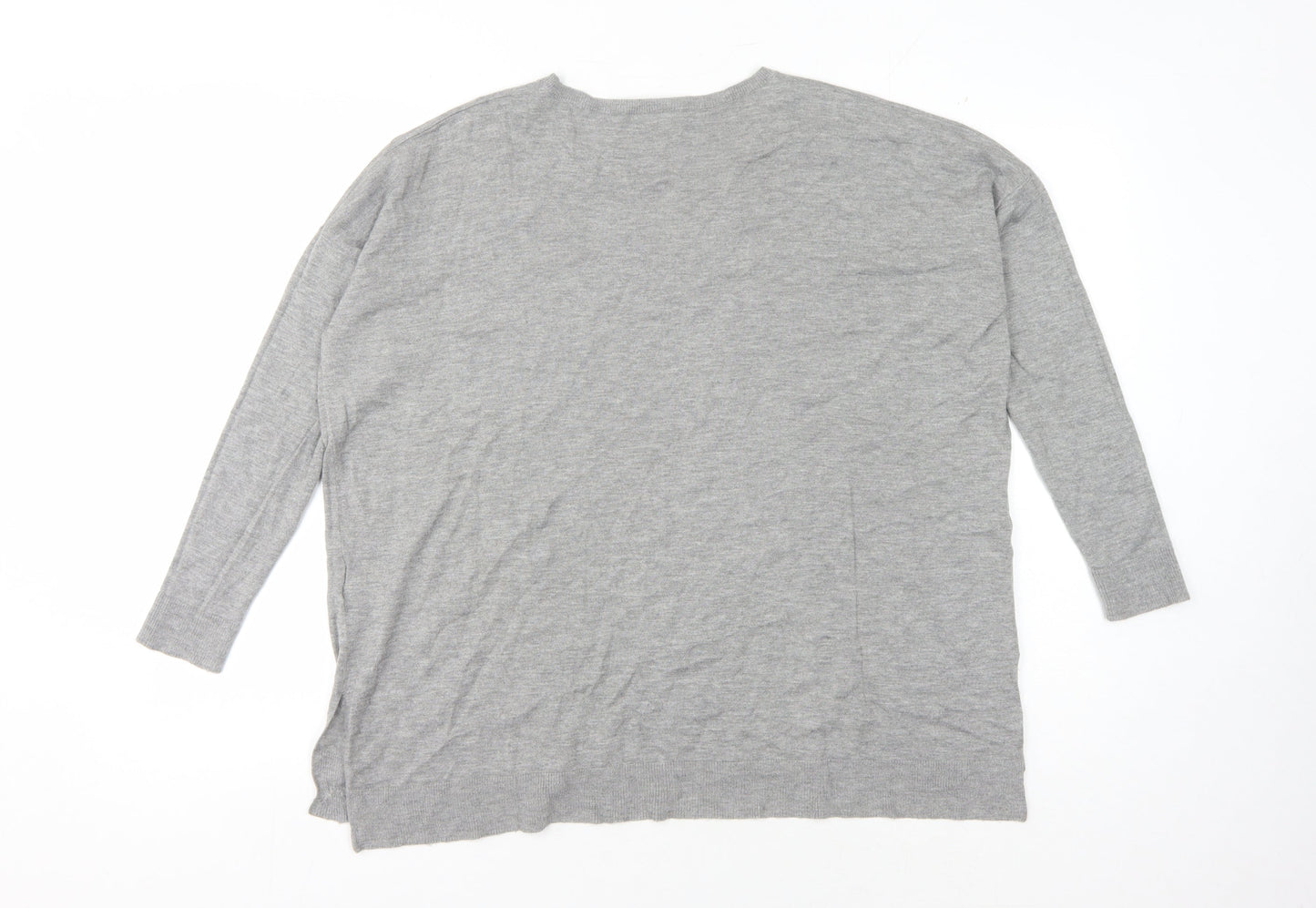 Womens UK Size XS Polo Ralph Lauren Grey Pullover Jumper