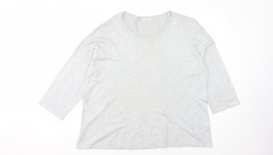 C&A Women's Grey Pullover Jumper, Size L