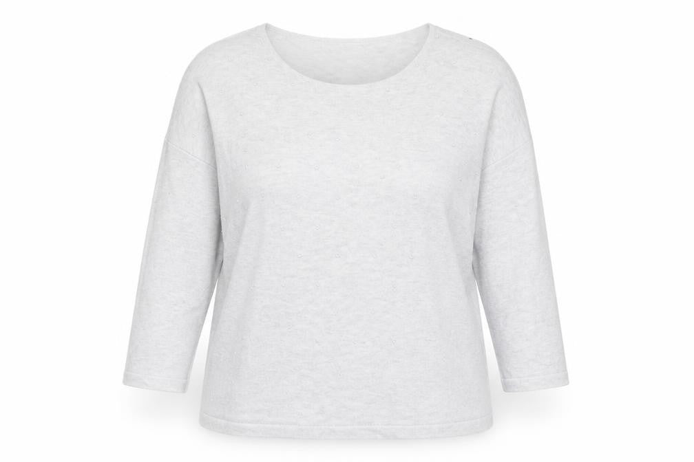 Womens UK Size L C&A Grey Pullover Jumper