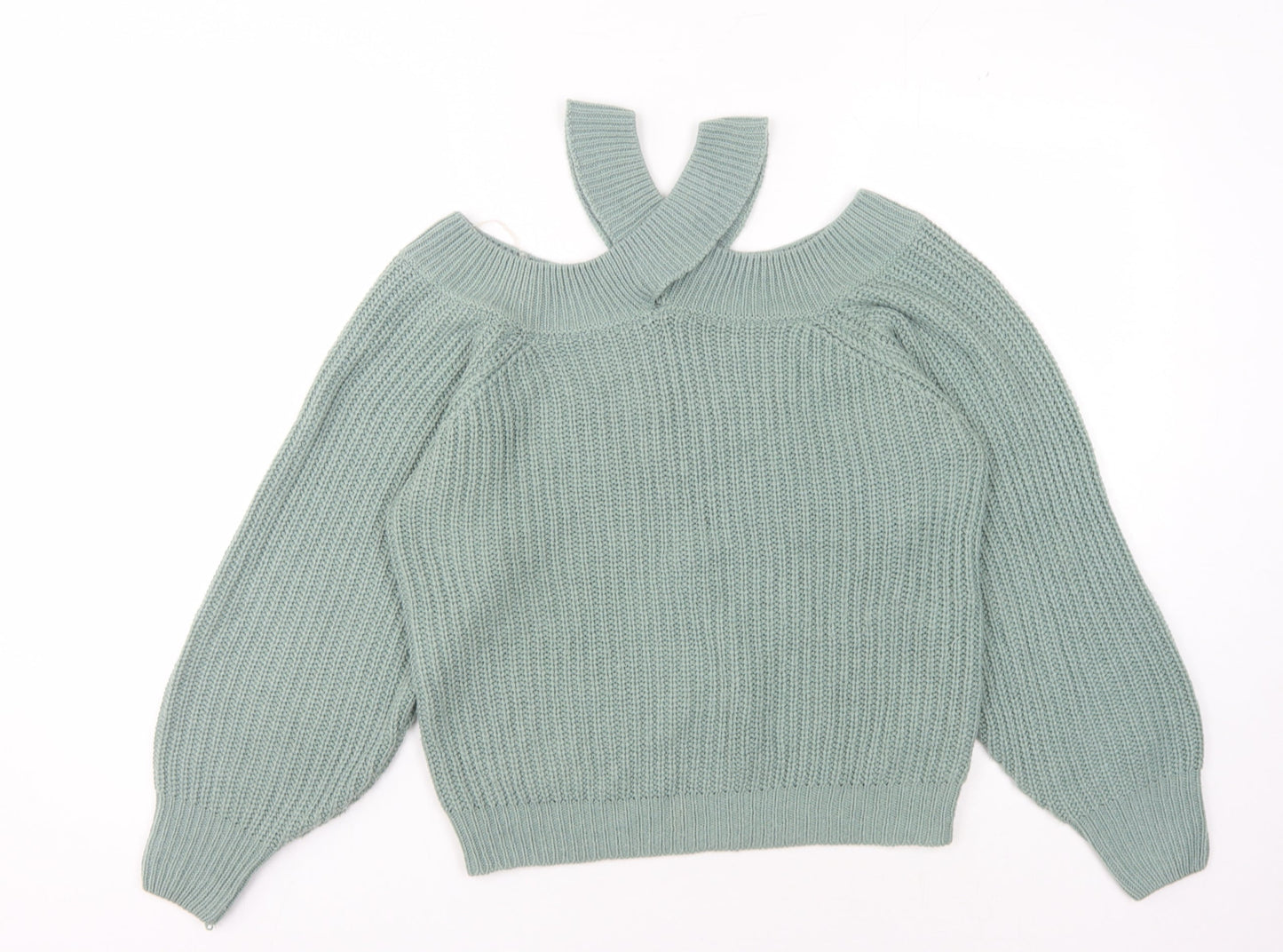 Womens UK Size XL Jolie & Joy Green Pullover Jumper