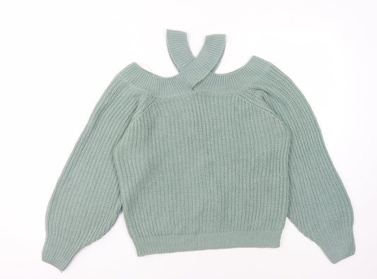 Jolie & Joy Women's Green XL Knit Jumper