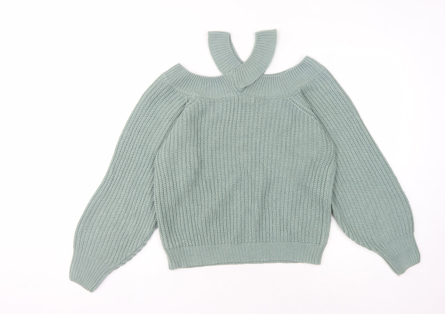 Womens UK Size XL Jolie & Joy Green Pullover Jumper