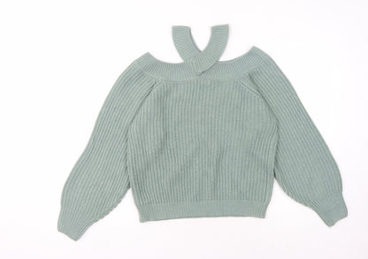 Womens UK Size XL Jolie & Joy Green Pullover Jumper