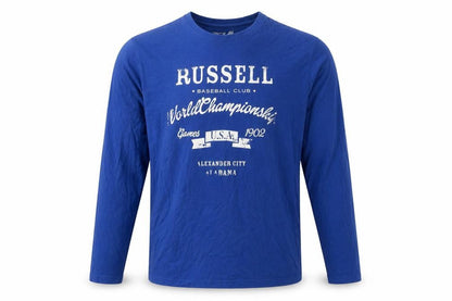 Mens UK Size XL Russell Athletic Blue  T-Shirt