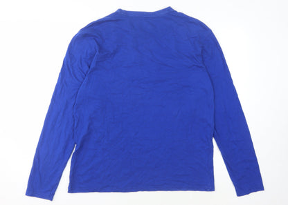 Russell Athletic Men's Blue XL Long Sleeve T-Shirt