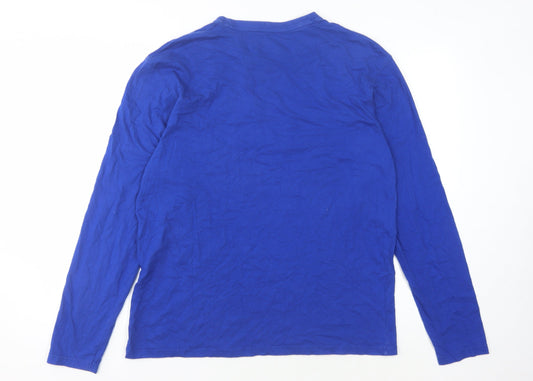 Russell Athletic Men's Blue XL Long Sleeve T-Shirt