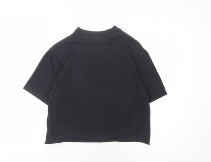 Unisex Adults UK Size M Hard Rock Cafe Black Basic T-Shirt