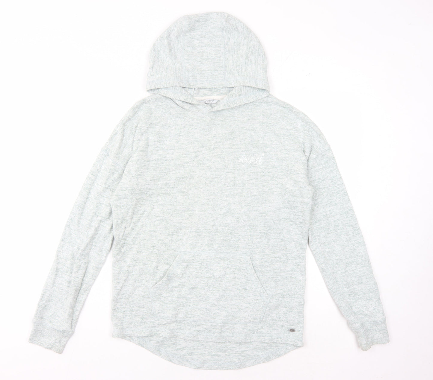 Animal Women's Grey Pullover Hoodie Size 10