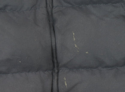 CAT Boys Blue Puffer Jacket Size 8 Years