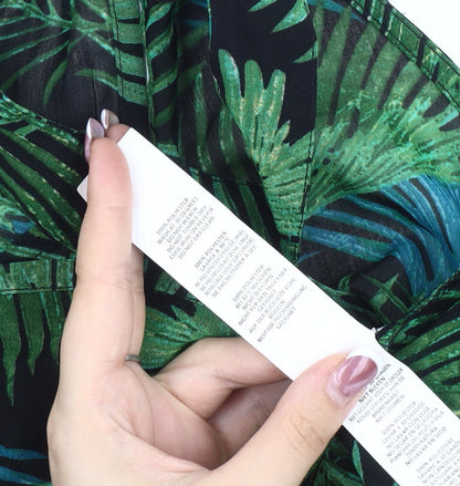 Boohoo Women's Sleeveless Blouse Halter Neck L