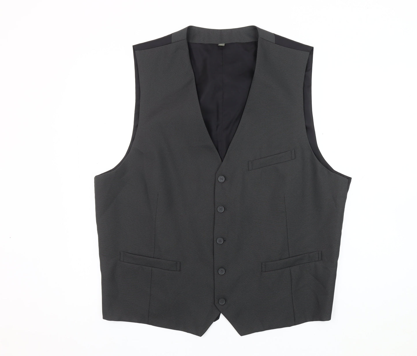 Mens UK Size 50 Williams & Brown Regular Grey Suit Waistcoat