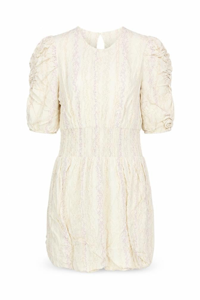 Marks and Spencer Beige Women's Half Sleeve Dress