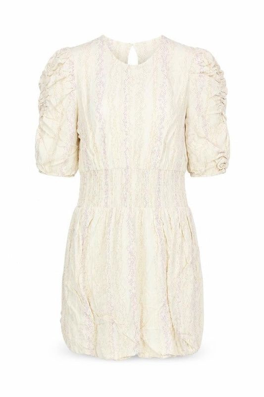 Marks and Spencer Beige Women's Half Sleeve Dress