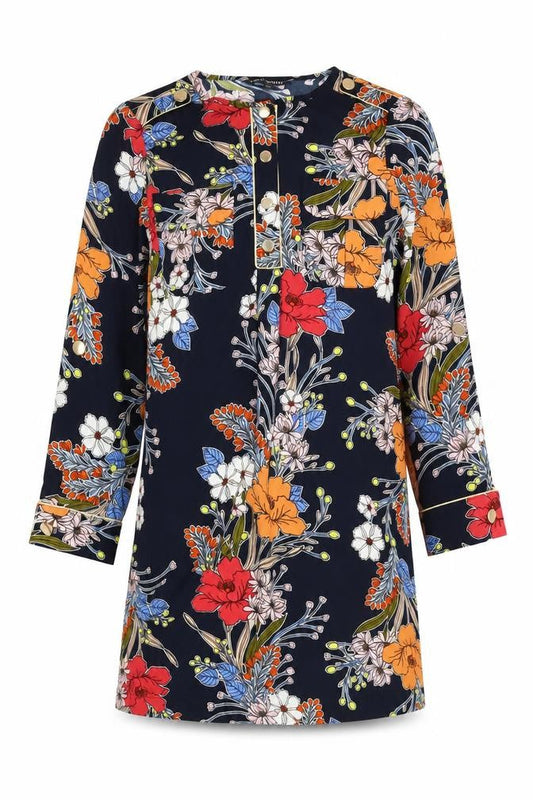 Next Women's Multicoloured Floral Shift Dress, Size 8