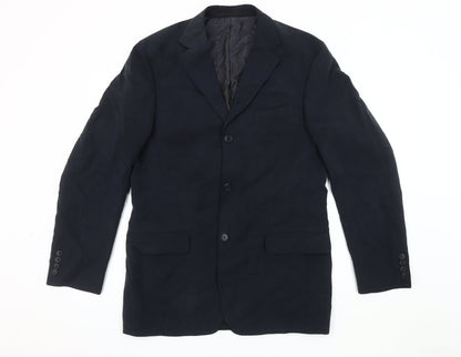Mens UK Size 38 Marks and Spencer Regular Blue Suit Jacket