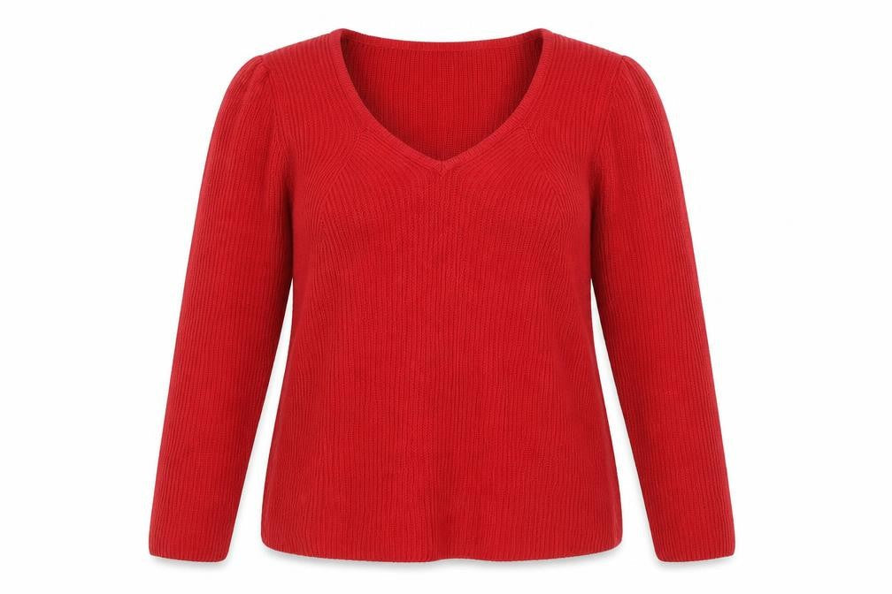 Womens UK Size 18 NEXT Red Pullover Jumper