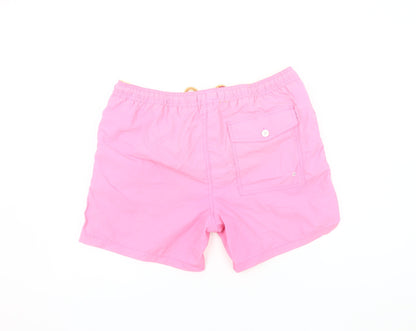 Brave Soul Men's Pink Medium Swim Shorts