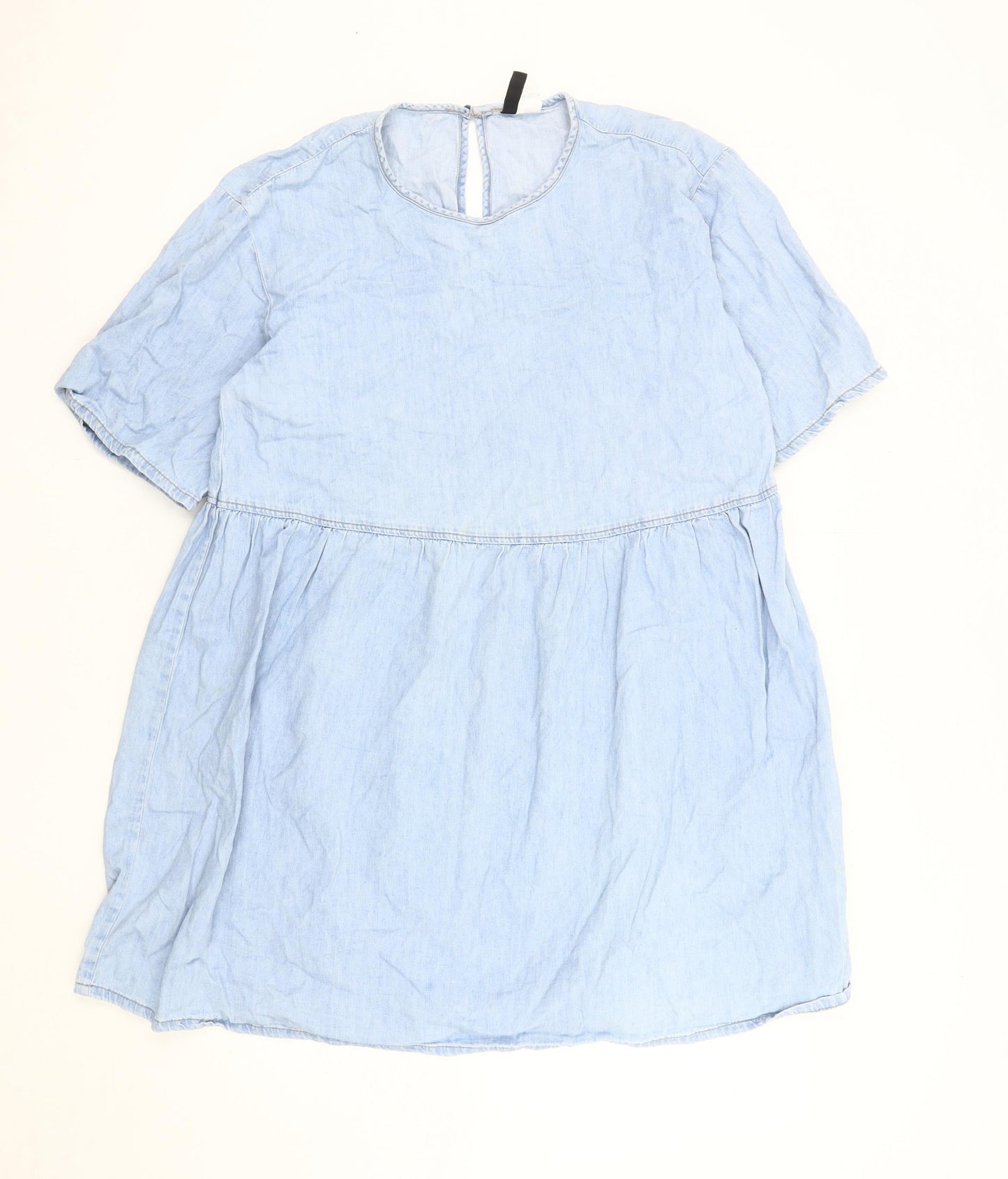 Divided Women's Blue Shift Dress Size 8