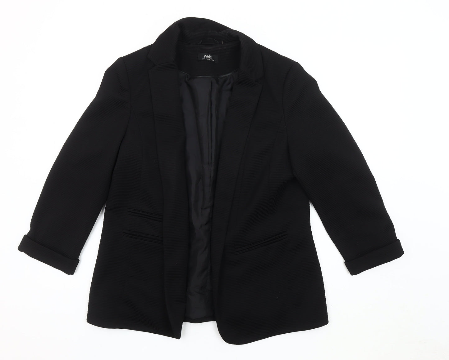 Wallis Women's Black Blazer Size 14