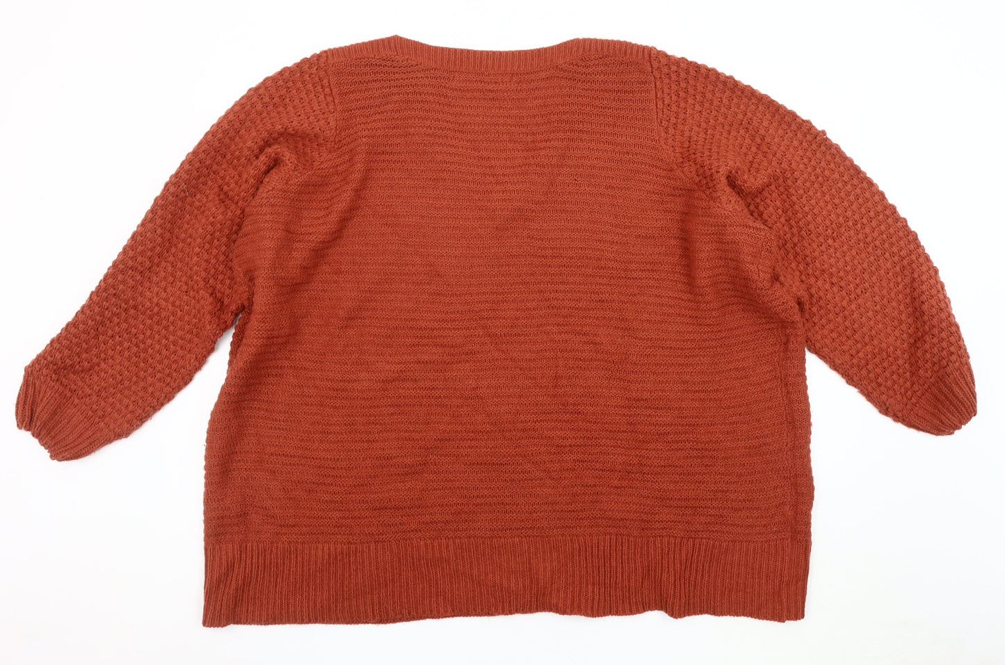 Womens UK Size 26-28 VERO MODA Brown Pullover Jumper