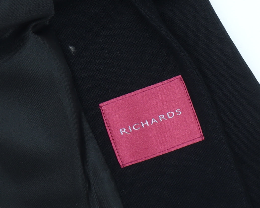 Womens UK Size 12 Richards Regular Black Blazer