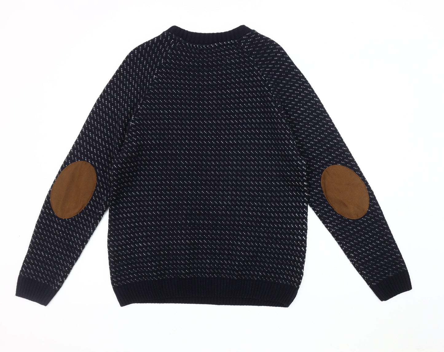 River Island Men's Blue Medium Pullover Jumper