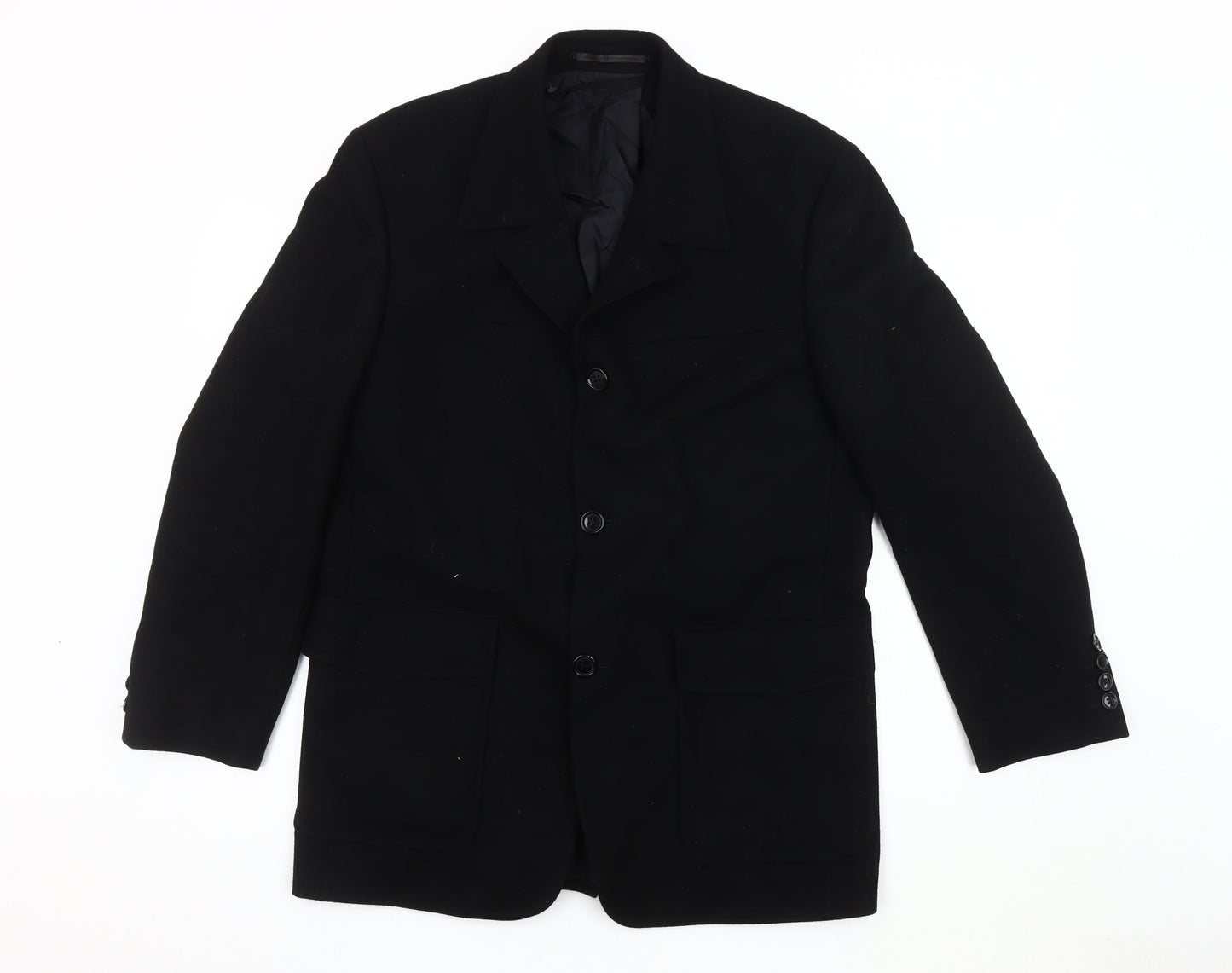 Next Men's Black Blazer Size 40 Regular