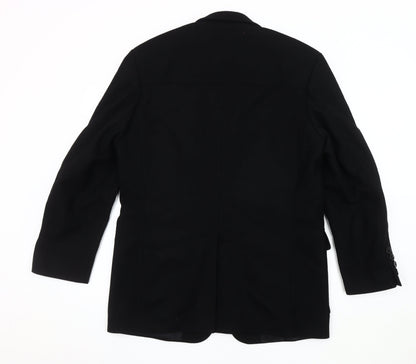 Next Men's Black Blazer Size 40 Regular