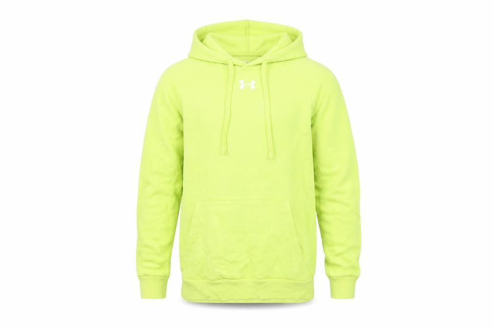 Mens UK Size S Under armour Green Pullover Hoodie