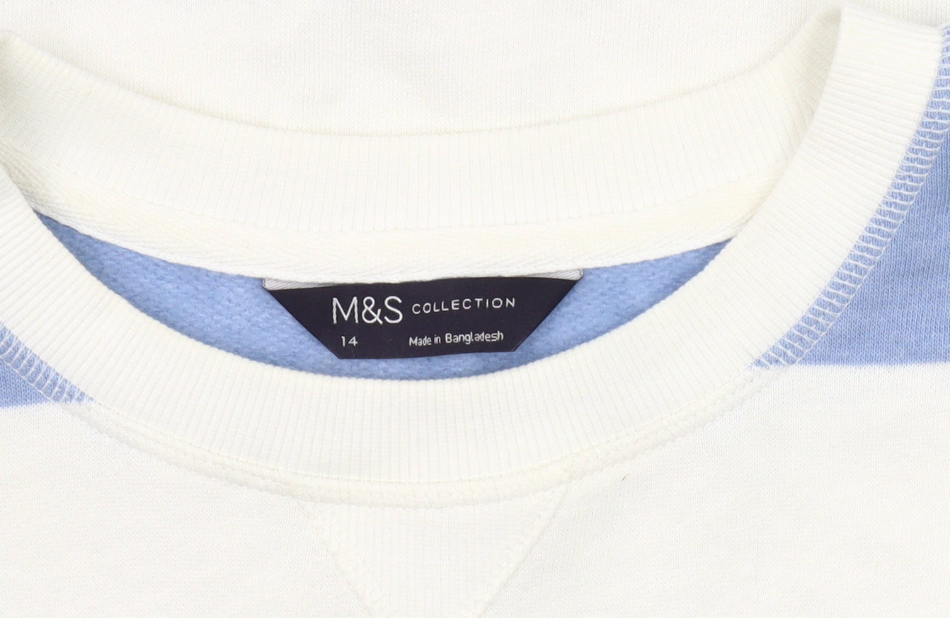 Womens UK Size 14 Marks and Spencer Multicoloured Pullover Sweatshirt