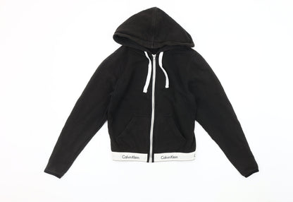 Calvin Klein Men's Black Hooded Jacket XS