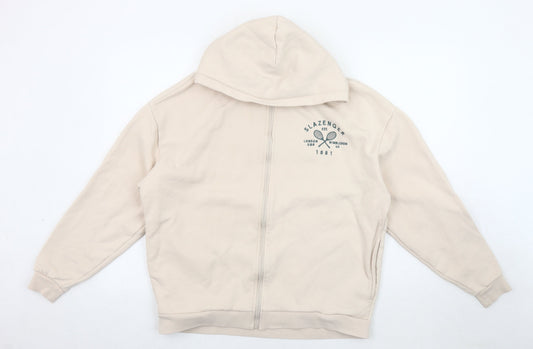 Womens UK Size 10 Slazenger Beige Basic Jacket