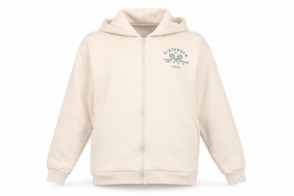 Womens UK Size 10 Slazenger Beige Basic Jacket