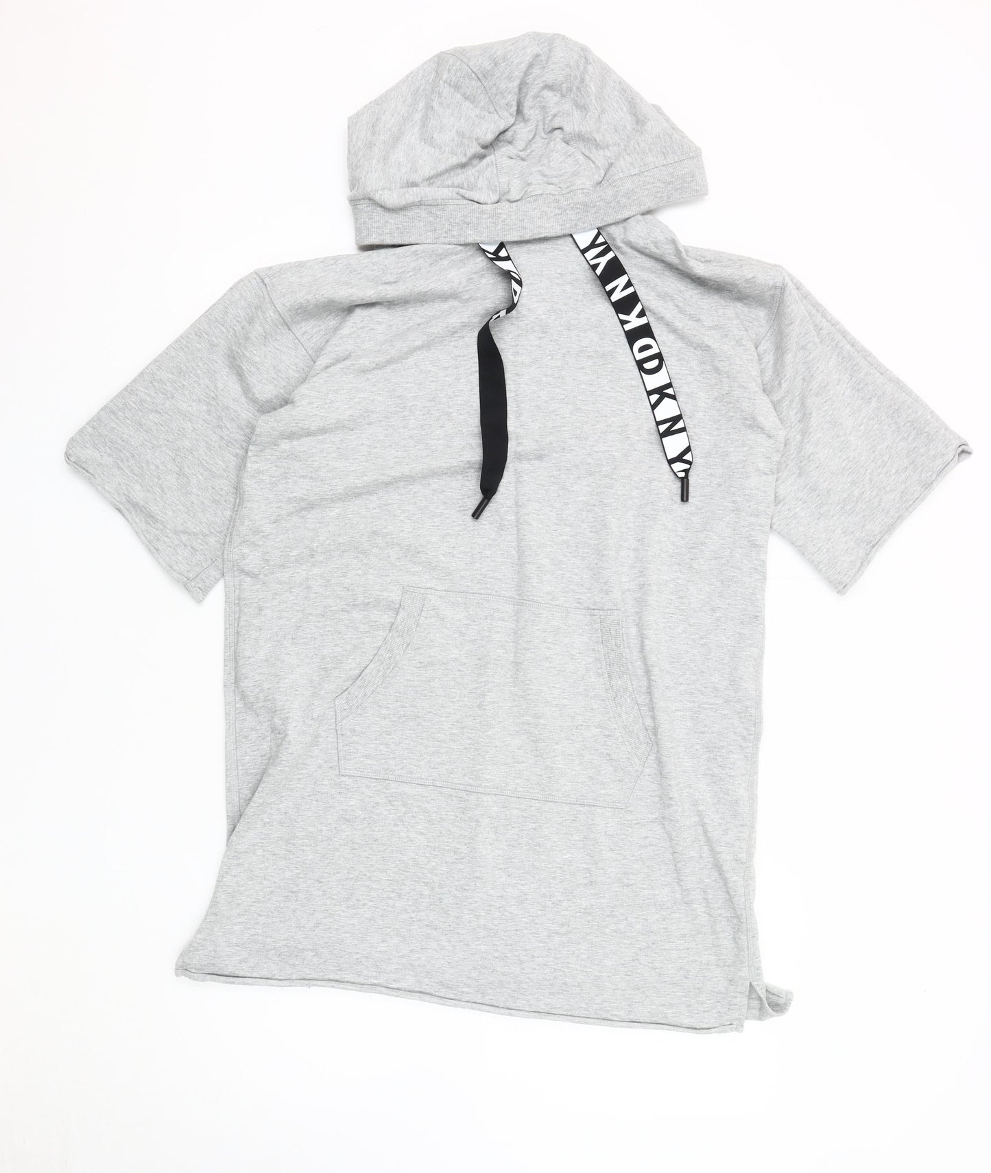 Mens UK Size S DKNY Grey Pullover Hoodie