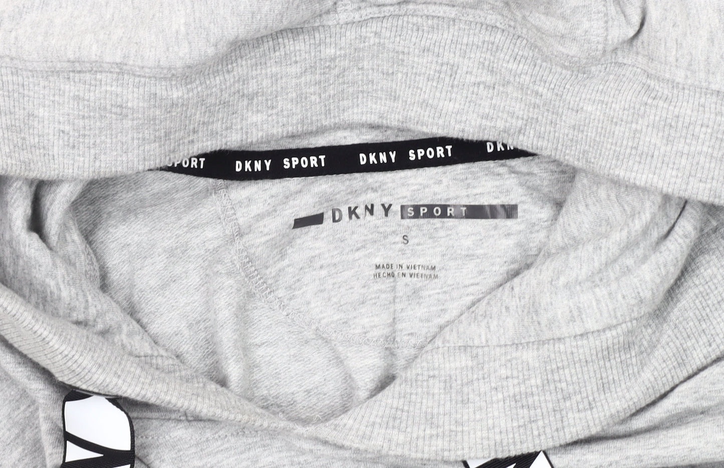 Mens UK Size S DKNY Grey Pullover Hoodie