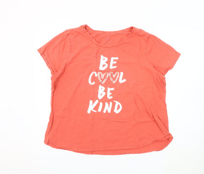 Womens UK Size 2XL Sfera Red Basic T-Shirt